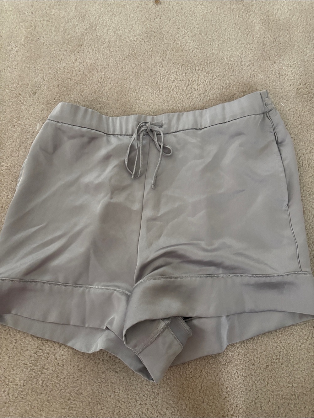 Victoria's Secret Soft Light Gray Athletic Lounge Shorts